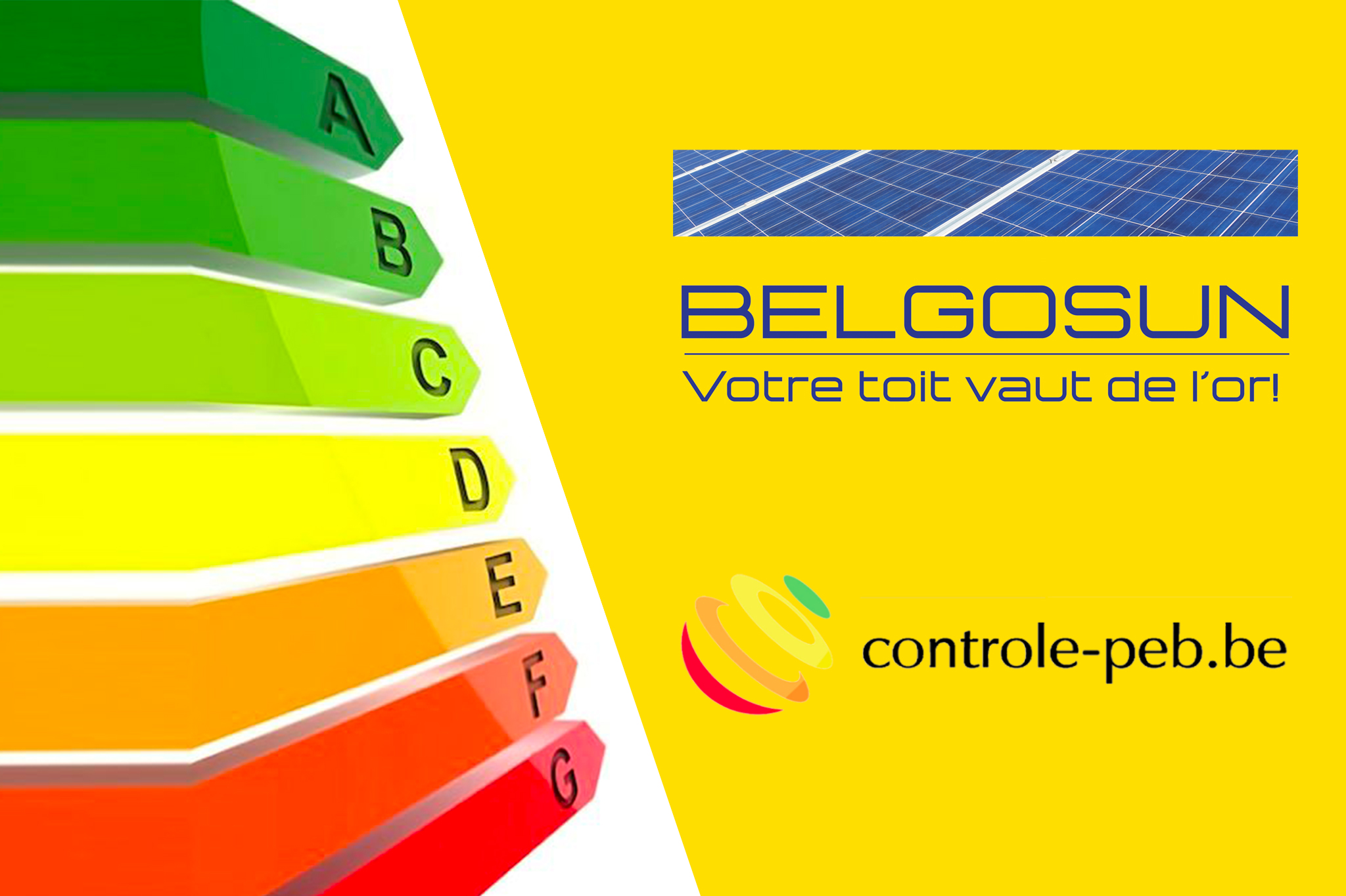 Partenariat Belgosun et Contrôle PEB